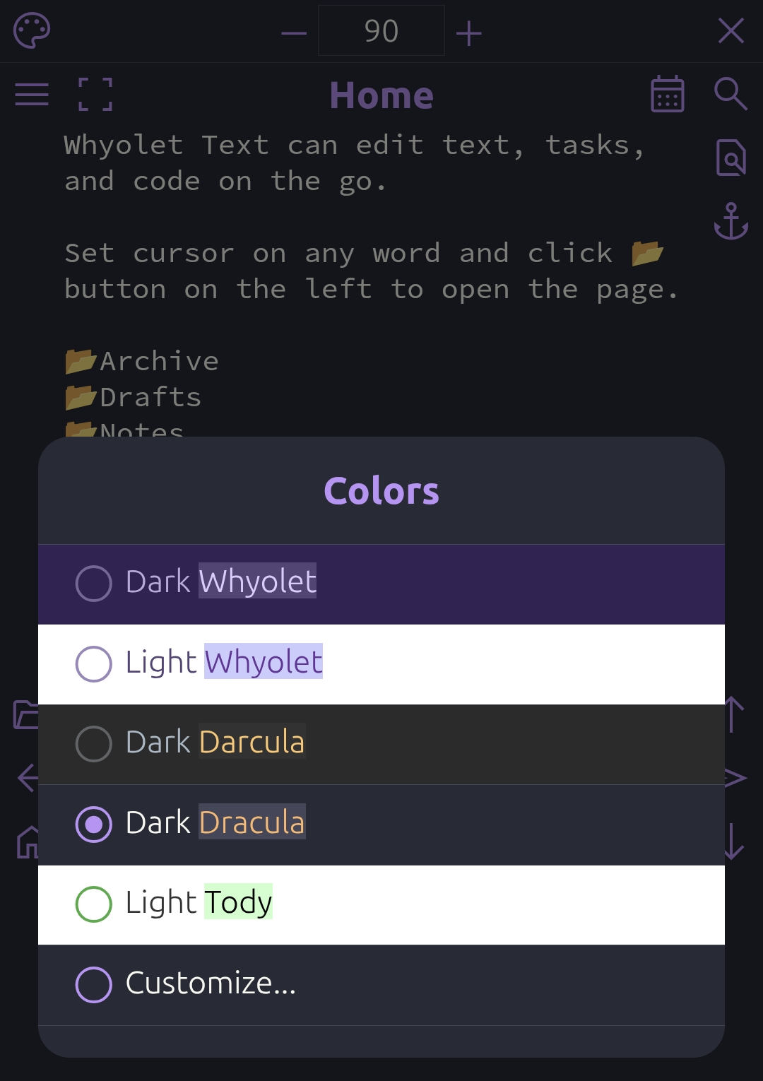 colors